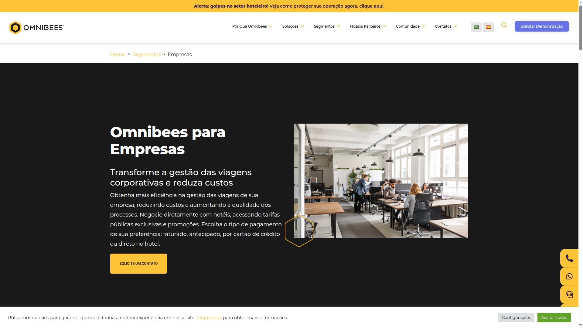 omnibees.com — segmento_empresas