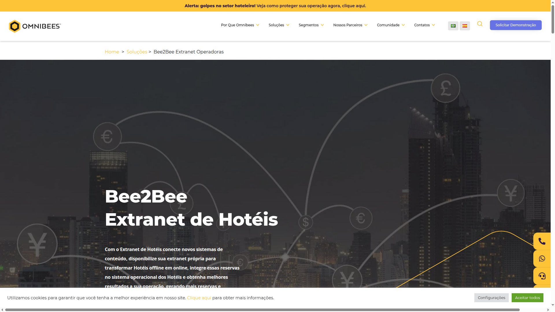 omnibees.com — solucao_bee2bee-extranet-operadoras