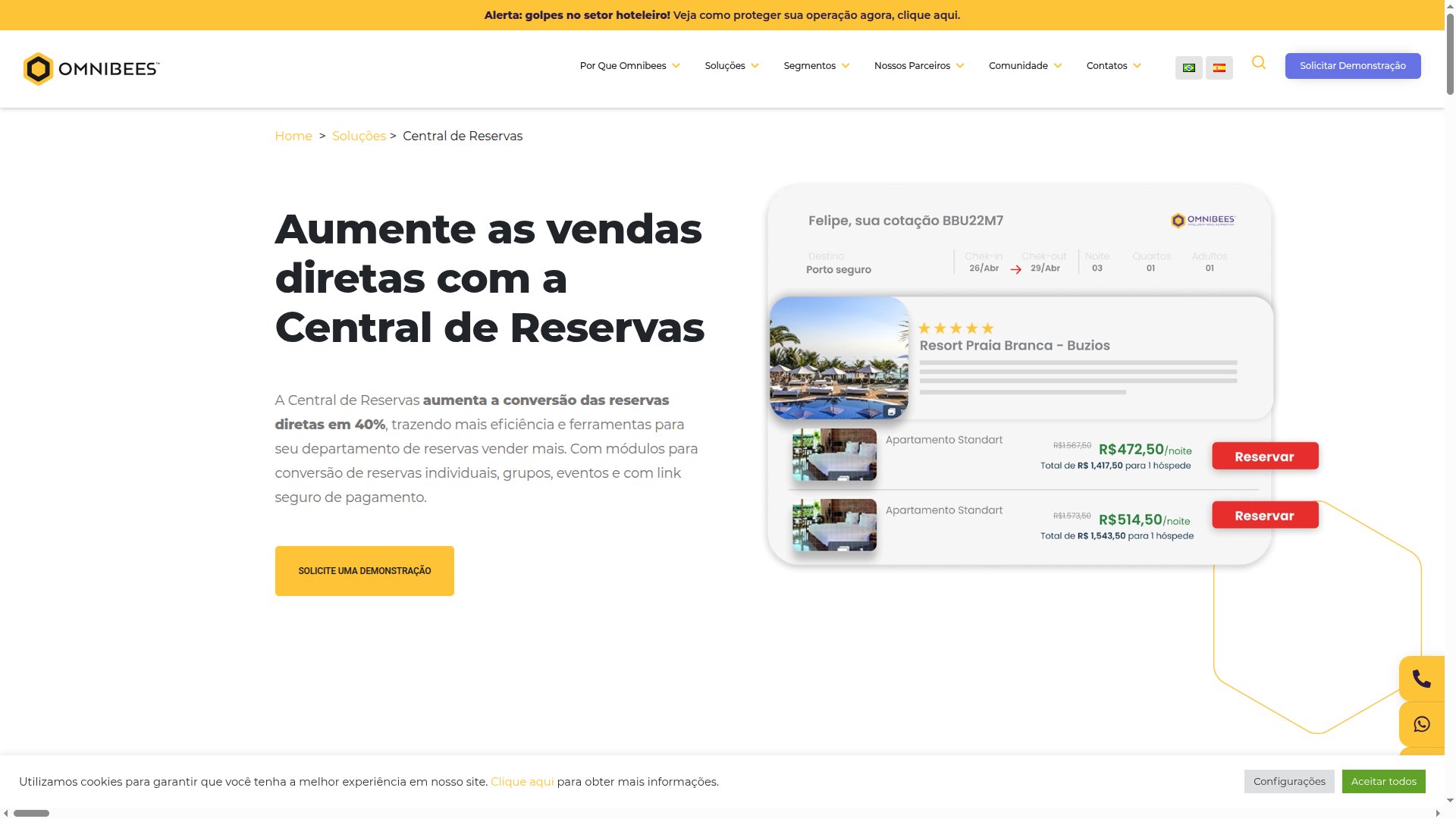 omnibees.com — solucao_central-de-reservas
